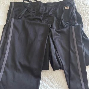 Fila pants for work out and lounge size Large Almost New